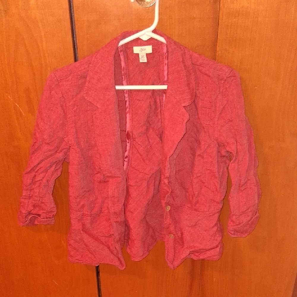 J.Jill Red Blazer